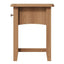 Essentials	GAO Dining & Occasional 1 Drawer Lamp Table Light oak