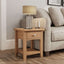Essentials	GAO Dining & Occasional 1 Drawer Lamp Table Light oak