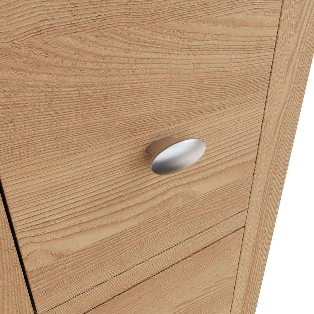 Essentials	GAO Bedroom	Small Bedside Cabinet Light oak