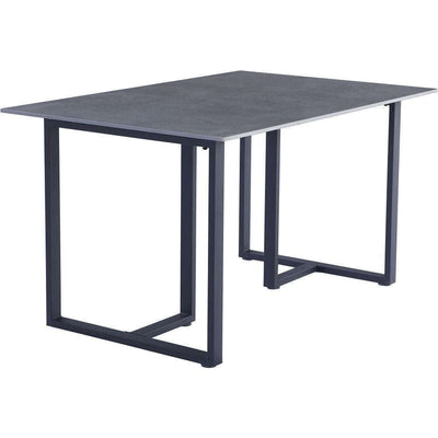 Essentials	Dining Tables 1.4m Sintered Stone Top Dining Table Grey