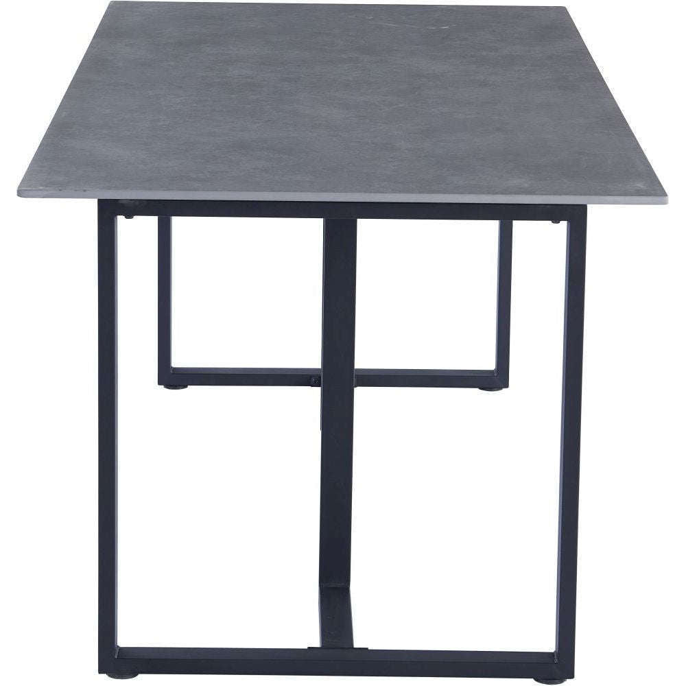 Essentials	Dining Tables 1.8m Sintered Stone Top Dining Table Grey