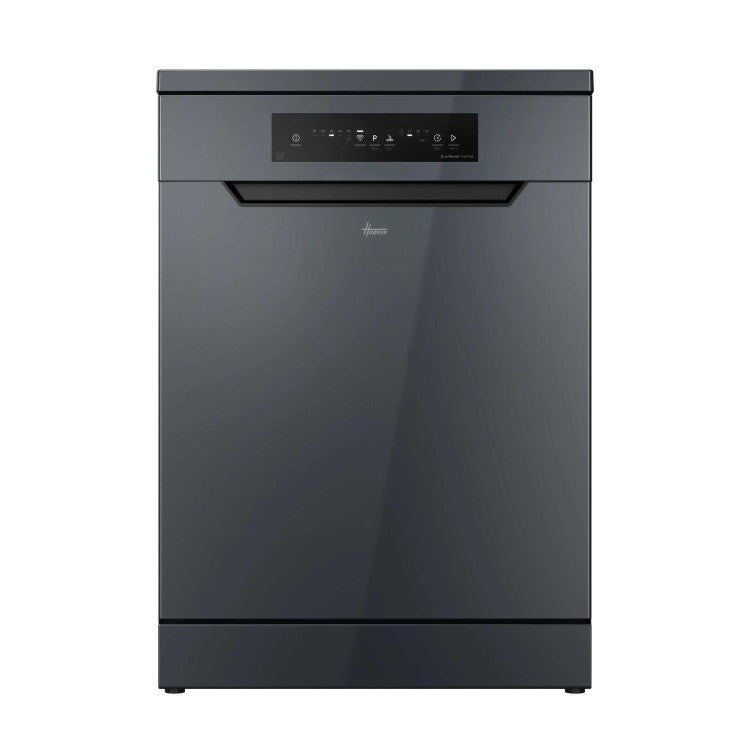 Hoover H-DISH 300 HFP 4C7E0A-80 14 Place Smart Wi-Fi Freestanding Dishwasher – Graphite – C Rated