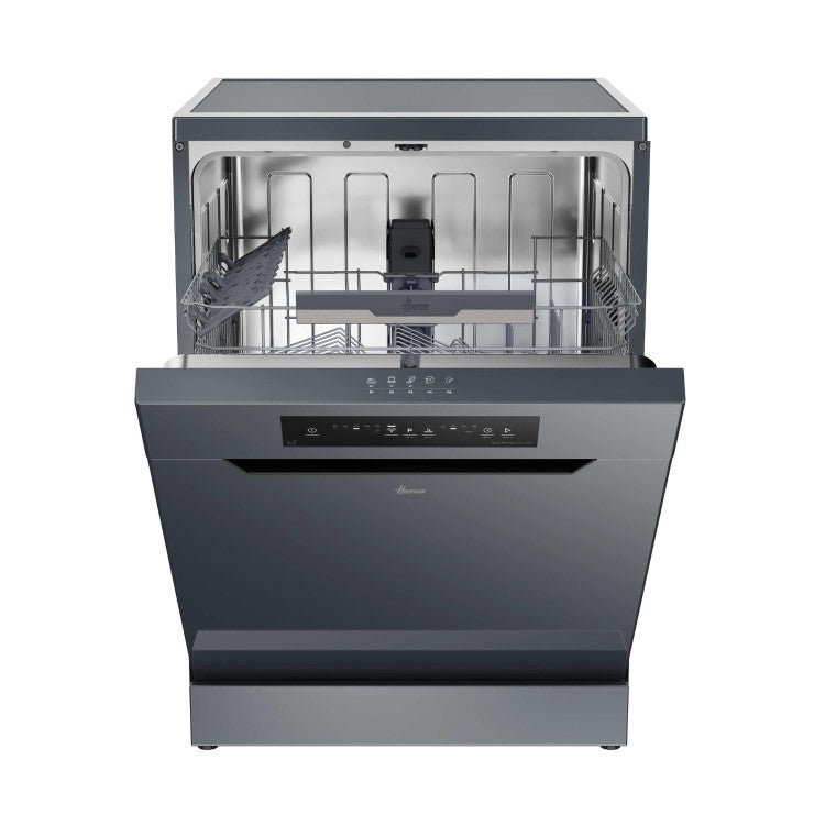 Hoover H-DISH 300 HFP 4C7E0A-80 14 Place Smart Wi-Fi Freestanding Dishwasher – Graphite – C Rated