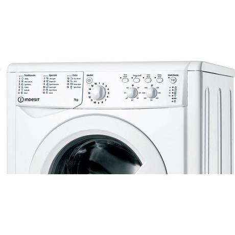 Indesit 7Kg 1200 Spin Washing Machine White - IWC71252WUKN
