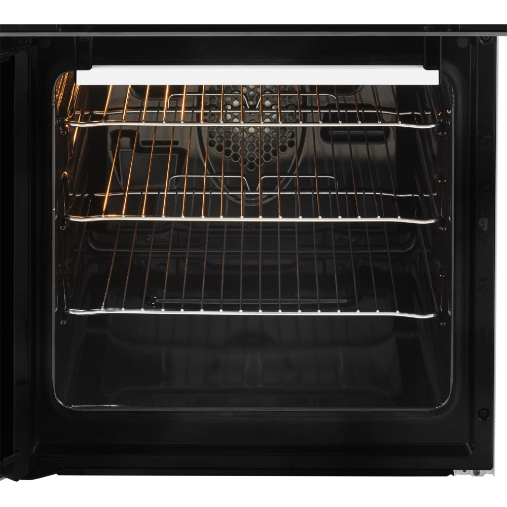 Beko KDVC563AW 50cm Ceramic Electric Cooker – Double Oven, A Rated, Freestanding, White