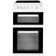 Beko KDVC563AW 50cm Ceramic Electric Cooker – Double Oven, A Rated, Freestanding, White