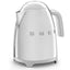 Smeg KLF03SSUK 50's Style Retro Kettle - Stainless Steel