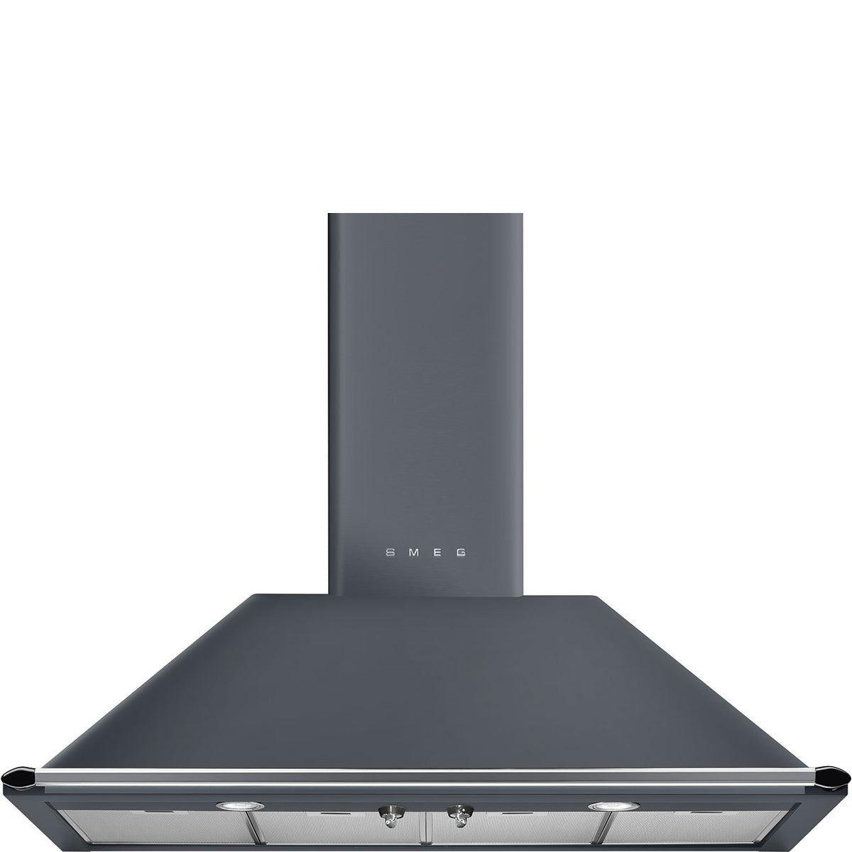 Smeg Victoria KT110GRE 110cm Chimney Cooker Hood – Slate Grey – 784 m³/h – A Rated