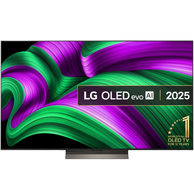 LG OLED55C56LB 55" OLED evo 4K Smart TV with AI Processor & Dolby Atmos