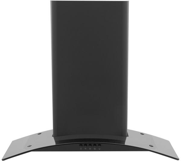 Candy CGM60NN 60cm Chimney Cooker Hood, 3 Speed Extraction, LED Lighting, Black