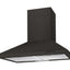 Candy CCE60NN 60cm Chimney Cooker Hood, 3 Speed Extraction, LED Lighting, Black