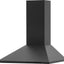Candy CCE60NN 60cm Chimney Cooker Hood, 3 Speed Extraction, LED Lighting, Black