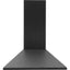 Candy CCE60NN 60cm Chimney Cooker Hood, 3 Speed Extraction, LED Lighting, Black