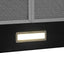 Candy CCE60NN 60cm Chimney Cooker Hood, 3 Speed Extraction, LED Lighting, Black
