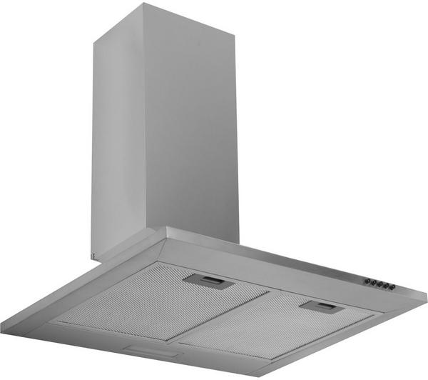 Candy CCE60NX 60cm Chimney Cooker Hood, 3 Speed Extraction, LED Lighting, Stainless Steel