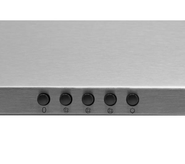 Candy CCE60NX 60cm Chimney Cooker Hood, 3 Speed Extraction, LED Lighting, Stainless Steel