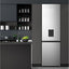 Hisense RB435N4WCE 336 L Frost‑Free 60/40 Fridge Freezer – Stainless Steel, E Rated