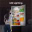 Hisense 60/40 Freestanding Fridge Freezer – RB435N4BFE, 336L, Frost Free, Black Stainless Steel