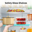 Hisense 60/40 Freestanding Fridge Freezer – RB435N4BFE, 336L, Frost Free, Black Stainless Steel