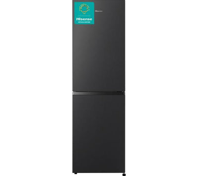 Hisense RB327N4BBE 50/50 Fridge Freezer (Black & Steel)
