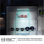 Hisense RB327N4BBE 50/50 Fridge Freezer (Black & Steel)