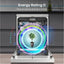Hisense Full-Size Freestanding Dishwasher – HS643D60WUK, 13 Place Settings, White