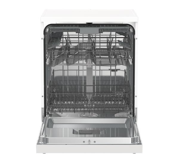 Hisense Full-Size Freestanding Dishwasher – HS643D60WUK, 13 Place Settings, White