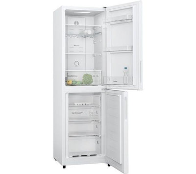 Bosch Series 2 KGN27NWEAG 182cm High 50/50 Frost Free Fridge Freezer - White - E Rated