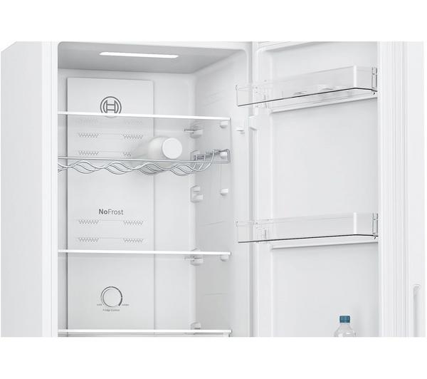 Bosch Series 2 KGN27NWEAG 182cm High 50/50 Frost Free Fridge Freezer - White - E Rated