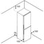 Bosch Series 2 KGN27NWEAG 182cm High 50/50 Frost Free Fridge Freezer - White - E Rated