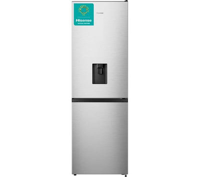 Hisense 60/40 Freestanding Fridge Freezer – RB390N4WCE, 300L, Frost Free, Stainless Steel