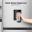 Hisense 60/40 Freestanding Fridge Freezer – RB390N4WCE, 300L, Frost Free, Stainless Steel