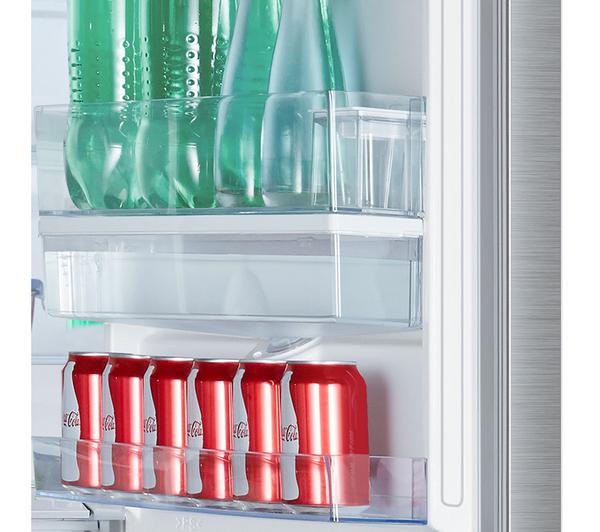 Hisense 60/40 Freestanding Fridge Freezer – RB390N4WCE, 300L, Frost Free, Stainless Steel