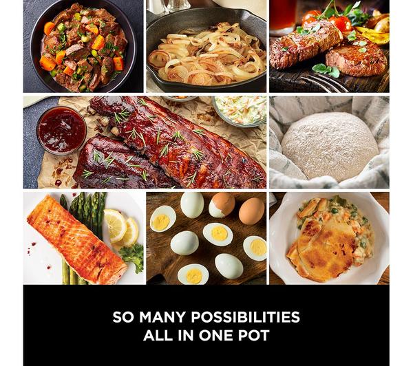 Ninja Foodi PossibleCooker 8-in-1 Slow Cooker (Sea Salt Grey) – Model MC1001UK