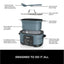 Ninja Foodi PossibleCooker 8-in-1 Slow Cooker (Sea Salt Grey) – Model MC1001UK