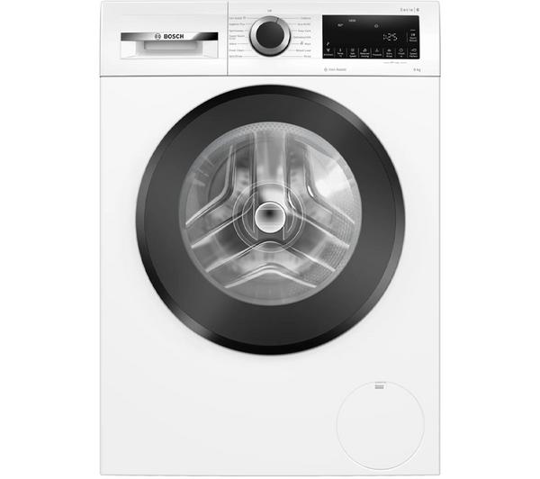 BOSCH Series 6 WGG24400GB 9kg Anti-Stain Washing Machine with 1400 RPM Spin – White