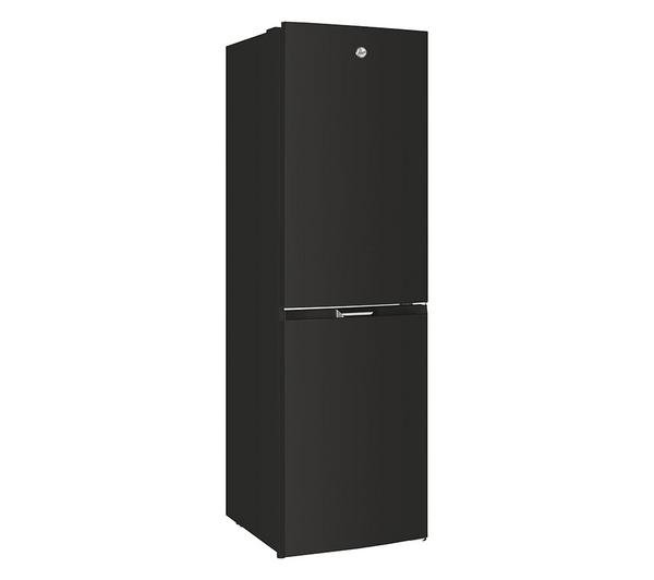 Hoover HOCH1T518EBK 50/50 Freestanding Fridge Freezer, Low Frost, 252L Capacity, Black, E Rated