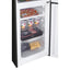 Hoover HOCH1T518EBK 50/50 Freestanding Fridge Freezer, Low Frost, 252L Capacity, Black, E Rated