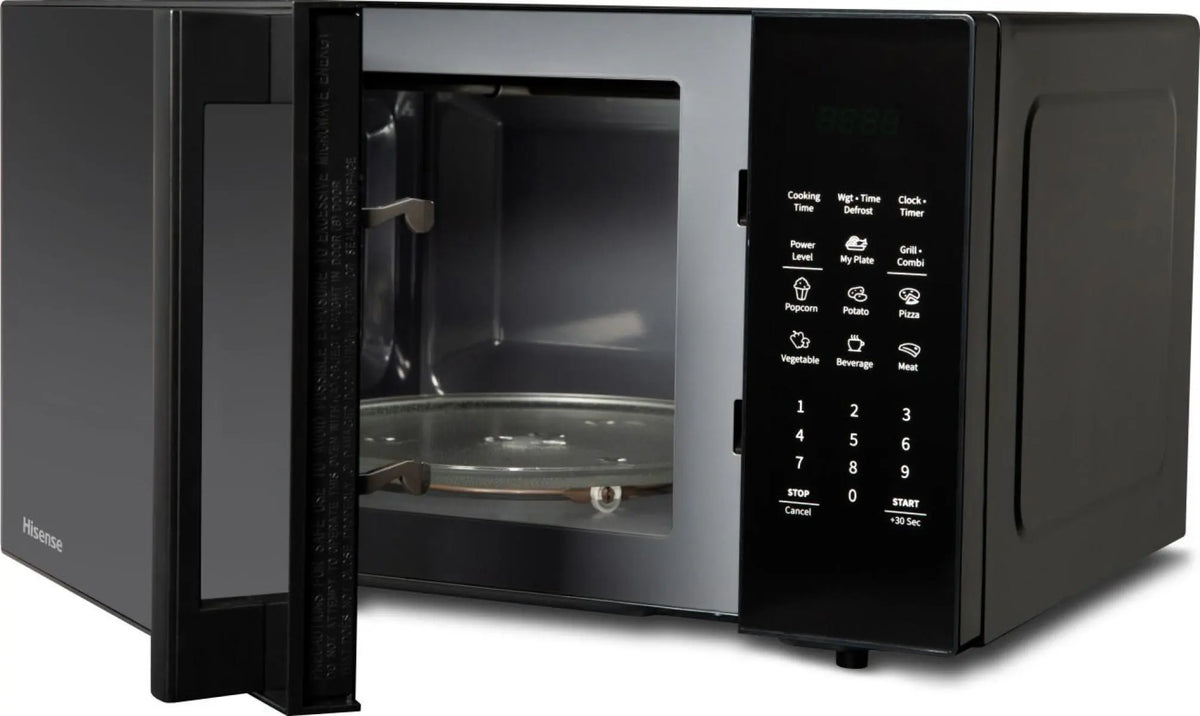 Hisense H29MOBS9HGUK 29L 900W Microwave with 1000W Grill & Touch Control – Black