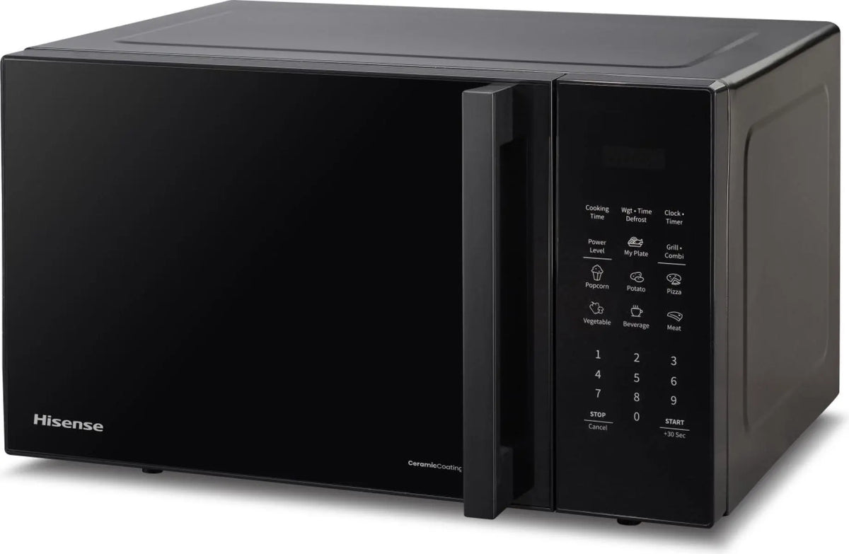 Hisense H29MOBS9HGUK 29L 900W Microwave with 1000W Grill & Touch Control – Black