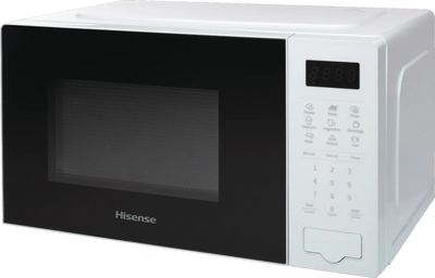 Hisense H20MOWS4UK 20L 700W Digital Microwave with Touch Control – White