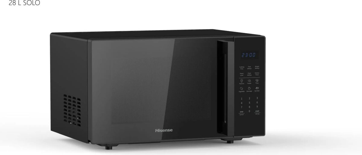 Hisense H29MOBS9HGUK 29L 900W Microwave with 1000W Grill & Touch Control – Black