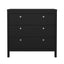 Madrid 3 Drawer Chest - Black - 79662gmgm
