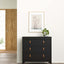 Madrid 3 Drawer Chest - Black - 79662gmgm