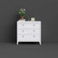 Madrid 3 Drawer Chest - White - 796624949