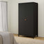 Madrid 2 Door Wardrobe - Black