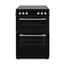 Montpellier MDOC60FK 60cm Double Ceramic Cooker in Black