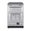 Montpellier Domestic Appliances Ltd MDOC60FS 60cm Ceramic Double Cooker in Silver