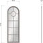 Essentials	Mirror Collection Narrow Arched Window Mirror Distressed Grey