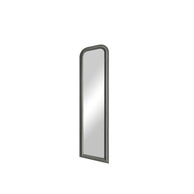 Essentials Mirror Collection Arched Leaner Mirror Grey